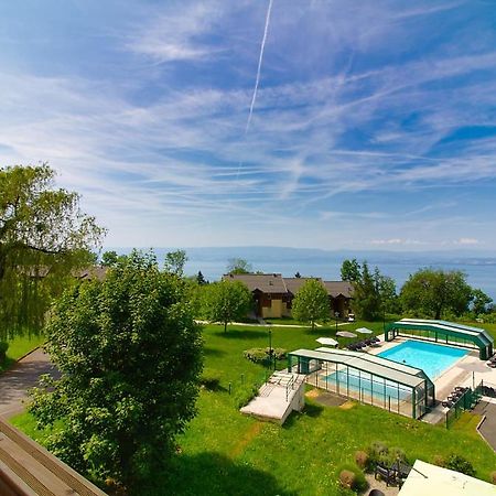 Vue Lac Leman & Piscine - Parking Free - Confort Appart 6 Pers Lugrin Extérieur photo